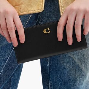Coach Refined Calf Leather Bifold Wallet